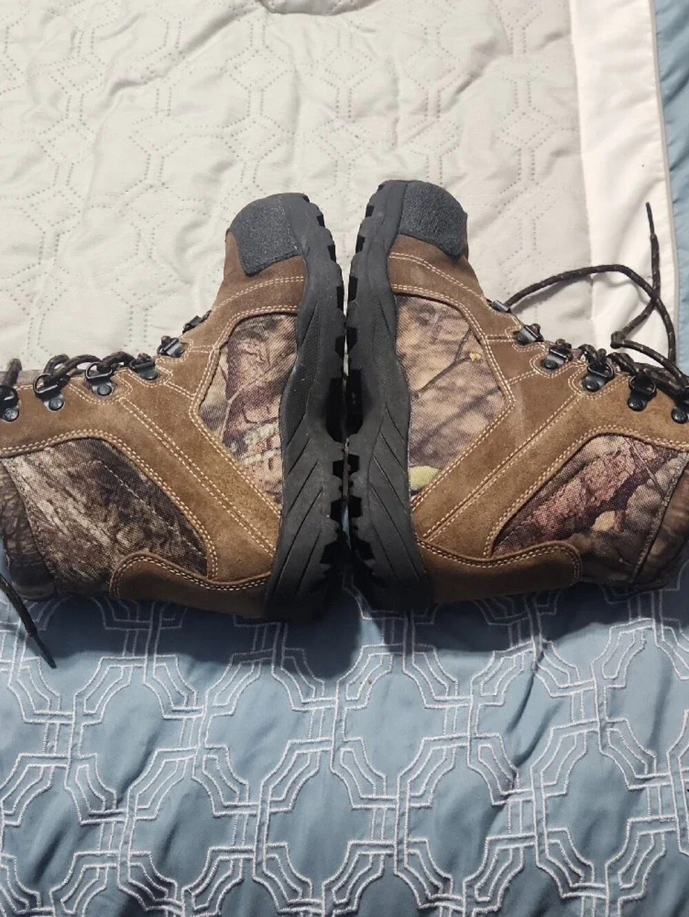 Rocky Kids Brown Camo Hiking Boots